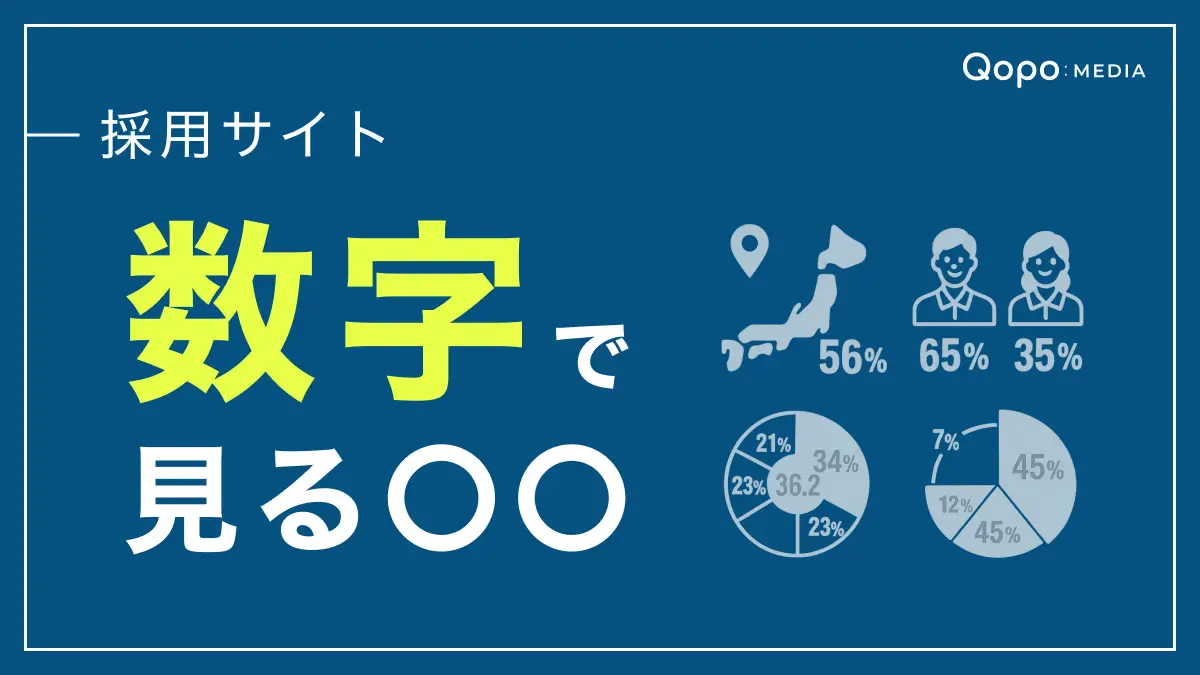 採用サイトの「数字で見る〇〇」設計論｜目的・指標設計・見せ方の最適解